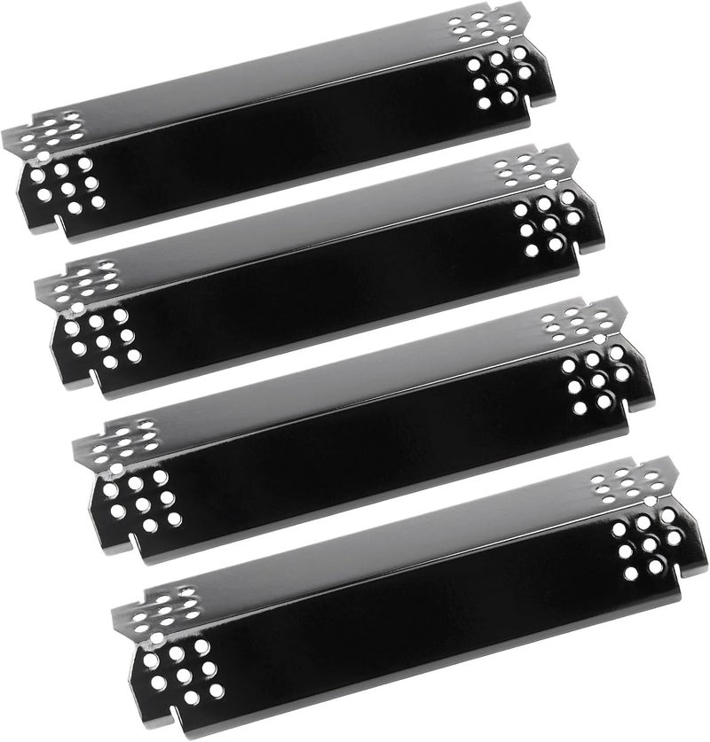 Barbqtime Grill Heat Plates Replacement Parts for Nexgrill, Porcelain Steel Heat Tents for Home Depot Nexgrill 4 Burner Gas Grill, 14.6" Flame Cover Replacement Parts for Nexgrill 720-0830H - Image 1